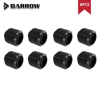 BARROW 8pcs pre ID10mm + OD16mm Mäkké Rúrky 3/8