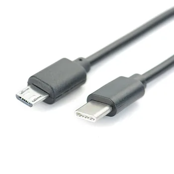 30 CM Typ C pre Micro USB B OTG Kábel pre DAC Prenosný Digitálny Zosilňovač Zvuku