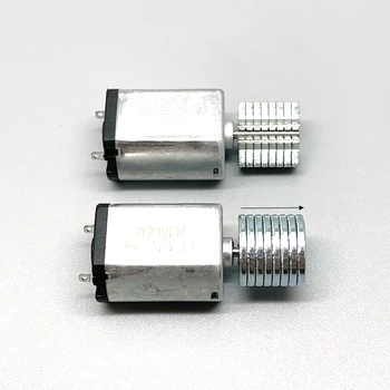 1pcs Micro Mini 030 Vibrácií Motorových DC 1,5 V-3,7 V 0.4 JE 2450RPM 17.6*15.3*11.9 mm Silver Mini Vibračná Hlava Motora 3V Masér