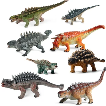 Oenux Jurský Dinosaura Brinquedo Simulácia Ankylosaurus Saichania Herbivore Akčné Figúrky PVC Zbierku Hračiek Pre Deti