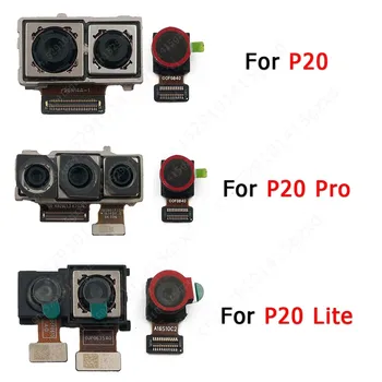 Originálne Predné Zadné Kamera Pre Huawei P20 Pro Lite Malé Zadné Zadné Selfie Čelnej Kamery Modul Výmena Náhradných Dielov