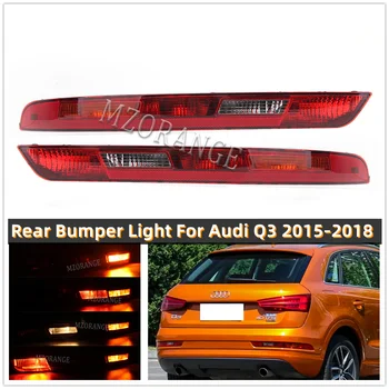 Auto Zadný Nárazník Reflektor Svetlo Pre Audi Q3 2015 2016 2017 2018 Upozornenie Brzda Stop Lampa Zase Signálneho Svetla Auto Príslušenstvo