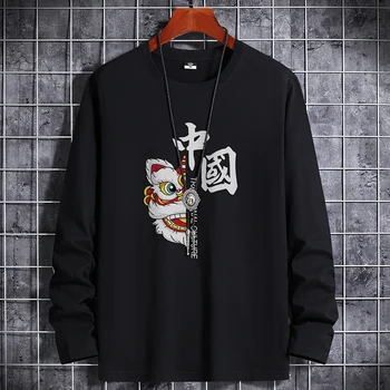 nové tričká pre mužov oblečenie T-shirt anime grafické nadrozmerné jeseň topy Zimné Bavlna Biela Manga Čierny Okrúhly tričko Bežné Šport