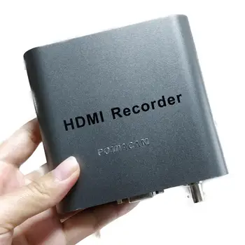 HDMI záznamník Zariadenie 1080P CVBS Video Rekordér DVR pre PS4 Box hrať hry Video nahrávanie, DVR TV displej nahrávania