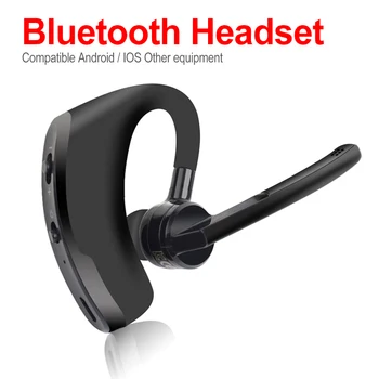 V8/V9 Bezdrôtový Bluetooth Headset Bluetooth Slúchadlo Business Slúchadlá s Mikrofónom Handsfree pre Jazdu Auta pre Mobilný Telefón
