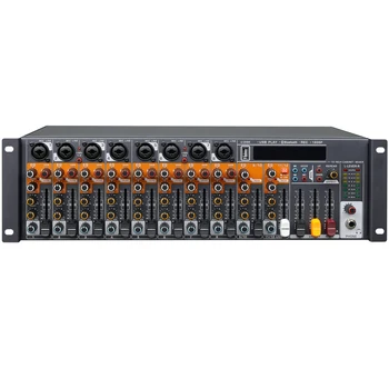 Profesionálny Audio Mixer Rack Pripojiteľný Mixér Bluetooth, 12 Kanálov, 16 Kanálov DJ Mixer Pre Konzoly