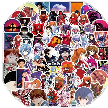 100 Nových Evangelion Japonské Anime, Komiksu, Dekorácie Kufor, Notebook Vody Pohár Počítač Graffiti Nepremokavé Nálepky