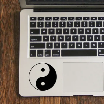 Yin Yang Symbol Trackpad Odtlačkový Notebook Nálepka pre Macbook Pro 16