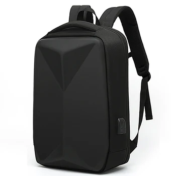 Muži Multifunkčné 15.6 Palce Proti krádeži Notebooku Batoh USB EVA Chrániť Shell Taška na Notebook Cestovný Batoh Školský batoh Pre Mužov