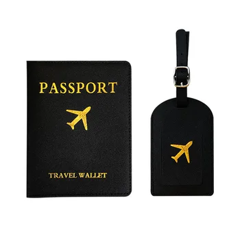 Móda Nový Cestovný Pas Pokrytie Cestovných Banka Kartu Dokumentu Taška PU Kožené Ženy Muži Držiteľa Pasu Peňaženky, Cestovné Príslušenstvo