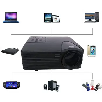 Prenosný WIFI Projektor Mini Smart Real 1080P Full HD Movie Proyector Veľký Displej LED Bluetooth Projektory Video Proyector