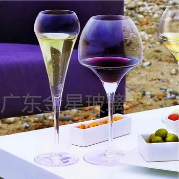 Bez olova crystal čašu červeného vína, pohár vína, pohár tvorivé Pohár Šampanského vína Bordeaux