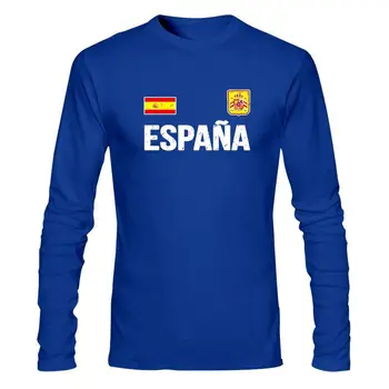 Muž Oblečenie Nové Letné Pohode Tee Tričko Španielsko Tričko Španielskej Soccers Jersey Štýl Espana Vtipné Tričko
