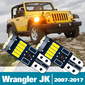 2ks LED Parkovacím Svetlom Pre Jeep Wrangler mk3 3 JK Príslušenstvo 2007-2017 2009 2010 2011 2012 2013 2014 2015 2016 Vzdialenosť na Čítanie