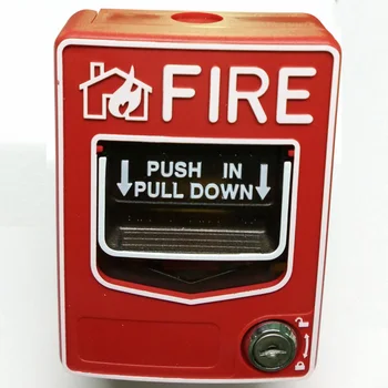 2 vodiče Bežnej Požiarnej signalizácie Príručka Hovor Bod Push v strhnúť Stanice Požiarnej signalizácie Tlačidlo funguje so všetkými bežnými panel