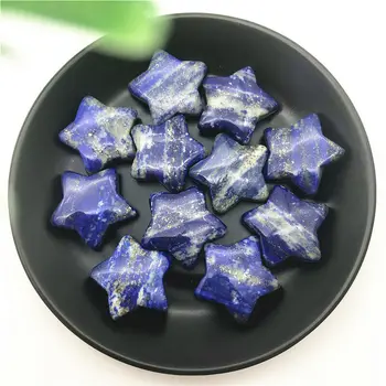 Prírodné Lapis Lazuli Crystal Kameň Star Tvarované Meditácie, Liečenie Leštené Darčeky, Prírodné Kamene a Minerály