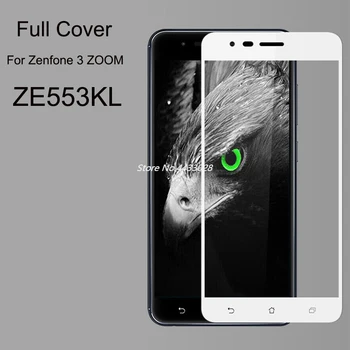ZE553KL Tvrdeného Skla Pre ASUS Zenfone 3 ZOOM ZE553KL Úplné Pokrytie Screen Protector Pre Zenfone ZE553KL