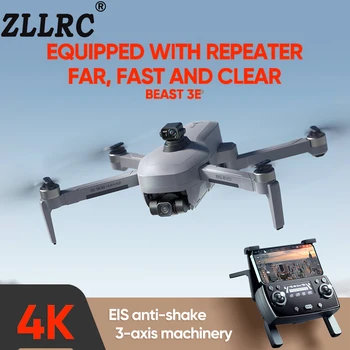 ZLLRC SG906 MAX2 ZVIERA 3E Fotoaparát Drone 4K Profesionálny GPS 4KM EIS 3-Os Gimbal Dron 360 Prekážkou Vyhýbanie RC FPV Quadcopter