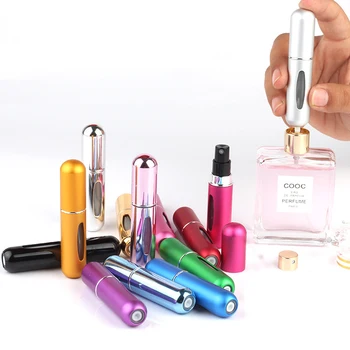 Kozmetické Skladovanie Parfum Prenosné Roztomilý Krásne Siedmich Farieb Pevné Fľaša Travel Light Mini Box Make-Up Organizátor