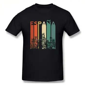 Espana Španielskom Katalánsku Madrid španielske Espanol Barcelona Grafické Vtipné Tričko pánske T-Shirt Mnohých Farbách Ležérne Košele Tees