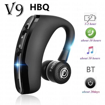 Slúchadlá V9 Bluetooth-kompatibilné Slúchadlá Hands-free Wireless Music Headset Hluku, Ovládanie S Mikrofónom Jednom Uchu Slúchadlá