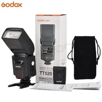 Godox TT520 II Flash TT520II s vstavaným-in 433MHz Bezdrôtový Signál + Flash Spúšť pre Canon Nikon Pentax Olympus DSLR Fotoaparáty