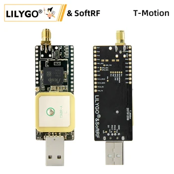 LILYGO® & SoftRF T-Motion S76G STM32 LoRa GNSS USB Konektor 868MHz 915MHz 923MHz GPS Anténa Bezdrôtového Modulu Vývoj Doska