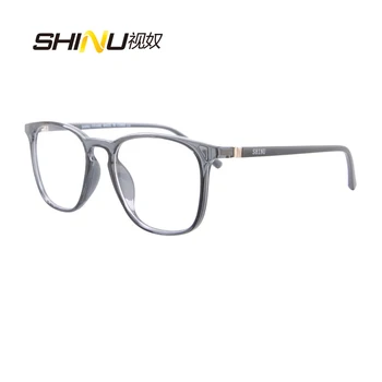SHINU Retro Plasitc Presbyopia Okuliare Progresívne Multifocus Okuliare na Čítanie pre Čítačky Nájdete v Blízkosti Ďaleko Diopter Okuliare Unisex