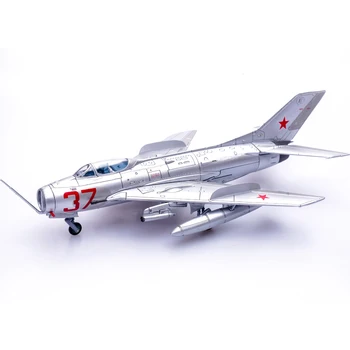 1:72 Zmenšený Model MiG 19 Vojenské Stíhačky S Poľnohospodár-C Sovietskeho Letectva Red37 Zliatiny Lietadla Darček Displej Zber Dekorácie