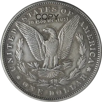 Neviazanej Štáty 1904 O 1 Jeden Dolár Morgan Dolár Cupronickel Strieborné Pozlátené Replika Kópie Mincí