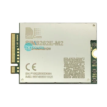 SIMCOM SIM8262E-M2 Multi-Band 5 G NR/LTE-FDD/LTE-TDD/HSPA+ modul podporuje R16, 5G NSA/SA kompatibilný s SIM7912G/SIM8200X-M2
