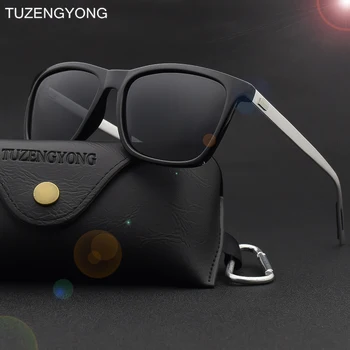 TUZENGYONG Značky Unisex Retro Hliníkové+TR90 Polarizované slnečné Okuliare Retro Okuliare Príslušenstvo Slnečné Okuliare Pre Mužov/Ženy T6108