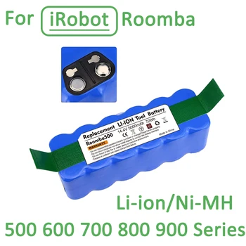 14,4 V Pre iRobot Roomba Batérie 500 600 700 800 900 Series 510 530 550 650 770 780 790 870 880 960 980 Vysávač Bateria