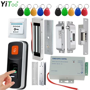 YiToo Smart Dvere Fingerprint Access Control Zámok Biometrické RFID Blokovanie Elektrických Magntic Zámok Drevené Dvere Kovové Dvere, Sklenené Dvere