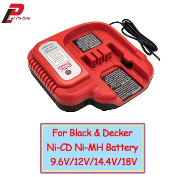 Náhradné Batérie, Nabíjačky Pre Black & Decker Ni-CD a Ni-MH Batérie Multi-Volt 9.6 V/12 V/14,4 V/18V Rýchlo Nabíjačky Batérií