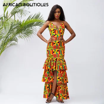 Africké Šaty Pre Ženy 2022 Kente Šaty Africkej Ženy Ankara Šaty Ženy, Svadobné Šaty, Bavlna Vosk Tradičné Oblečenie