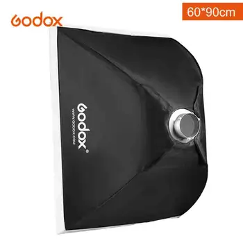 Godox Softbox Bowens 60*90 cm Fotografie Light Box Dáždnik Svetlo Pre Photo Studio Blesk Speedlite Pre GODOX DE300 DE400 SK300