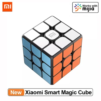 Xiao Smart Bluetooth Magic Cube Bránou Prepojenie 3x3x3 Mi Námestie Magnetické Cube Puzzle Vyučovanie Prírodovedných predmetov Vzdelávania Hračka