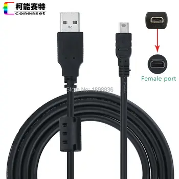 USB Sync Kábel Kábel pre Nikon Coolpix L24 L27 L28 L29 L30 L31 L320 L32 L340 L4 L5 L6 L610 L620 L820 L830 L840 P90 S02 S100