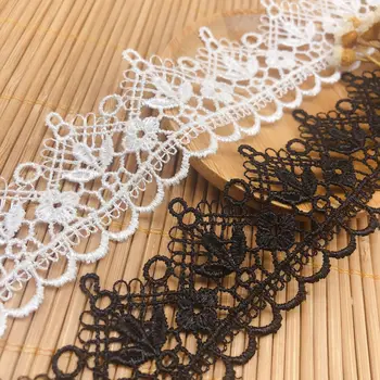 Vyšívané kvietok, Čipky Textílie DIY Náhrdelník Ručne vyrábané Šperky Lolita sukne Skladaný svadobné Oblečenie Odev, Príslušenstvo