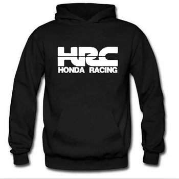 Hoodies Mužov HRC preteky motocyklov Auto Logo Tlače Mikina Jar Jeseň Mužov s Kapucňou, hip hop harajuku Fleece Hoody tepláková súprava