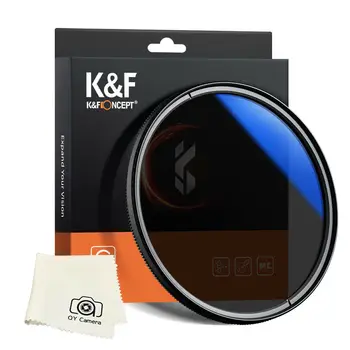 K&F Koncept CPL Objektív Filter Ultra Slim Optika Multi Potiahnuté Kruhové Polarizer s modrým povlakom 77mm