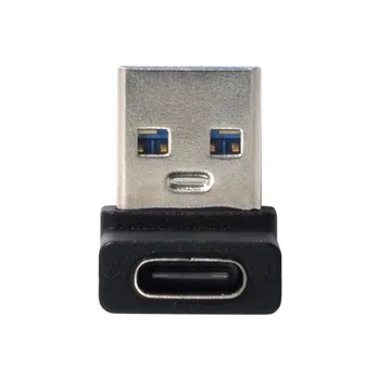 USB-Typ C C Samica 90 ° Nahor Zahnutá na USB 3.0 Muž Údajov Adaptér pre Notebook Ploche
