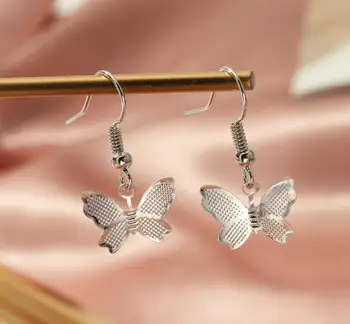 2020 goth kawaii Sladké Animal Butterfly Náušnice Dievčatá Žien aros estetické harajuku accessorie Egirl grunge Šperky BFF unif