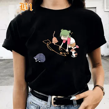 Anime Ženy T-shirt Yotsubato! Manga Yotsuba Koiwai Letné T-shirt O-krku Ženy Krátke Sleeve Tee y2k topy harajuku dropshipping