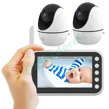 ABM200 Baby Monitor S Kamerou Elektronické Wifi Opatrovateľka Bezdrôtový Video 4.5