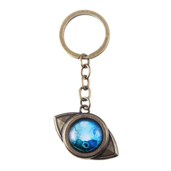 Anime Zasľúbenej krajiny nekrajiny Keychain Mujika Emma Amulet prívesok na Oko-tvarované Cuvitidala Kľúčový Prívesok pre Ženy, Mužov, Šperky