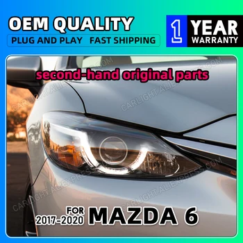 Vedúci Svetlo Na Mazda 6 Atenza 2017 2018 2019 2020 Svetlá DRL Pôvodnej Časti Svetlometu Svetlomet Montáž autopríslušenstva