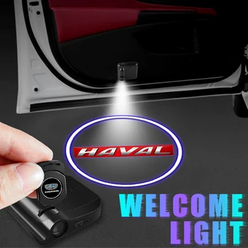 Dvere auta LED Bezdrôtová Laserová Projekcia Vitajte Svetlo pre Chery QQ Tiggo 2 3 4 7 8 Pro T11 Arrizo 3 A13 Fulwin Amulet Príslušenstvo