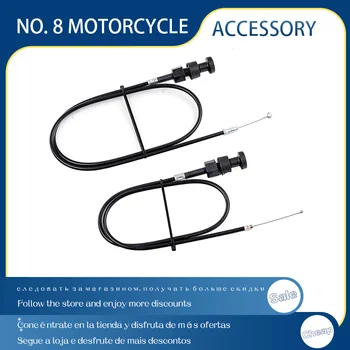760mm Vytiahnuť Tlmivka Kábel Plyn Montáž vhodné pre Yamaha PW50 klapky kábel na Motocykel Jamy Dirt Bike Motocross Príslušenstvo